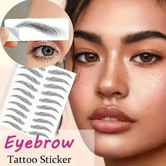 4D Hair-Like Waterproof Temporary Eyebrow Tattoo Sticker