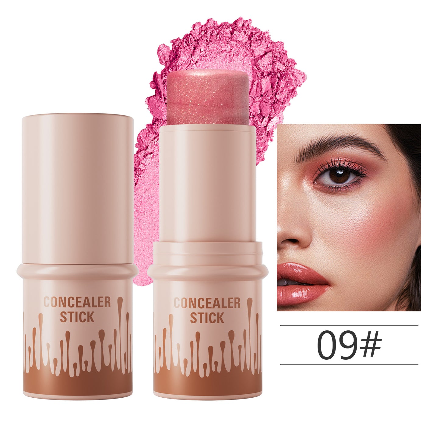 Hellokiss Highlight Blush Stick - Rouge Blush Stick