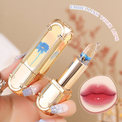 Flower Color Changing Lipstick