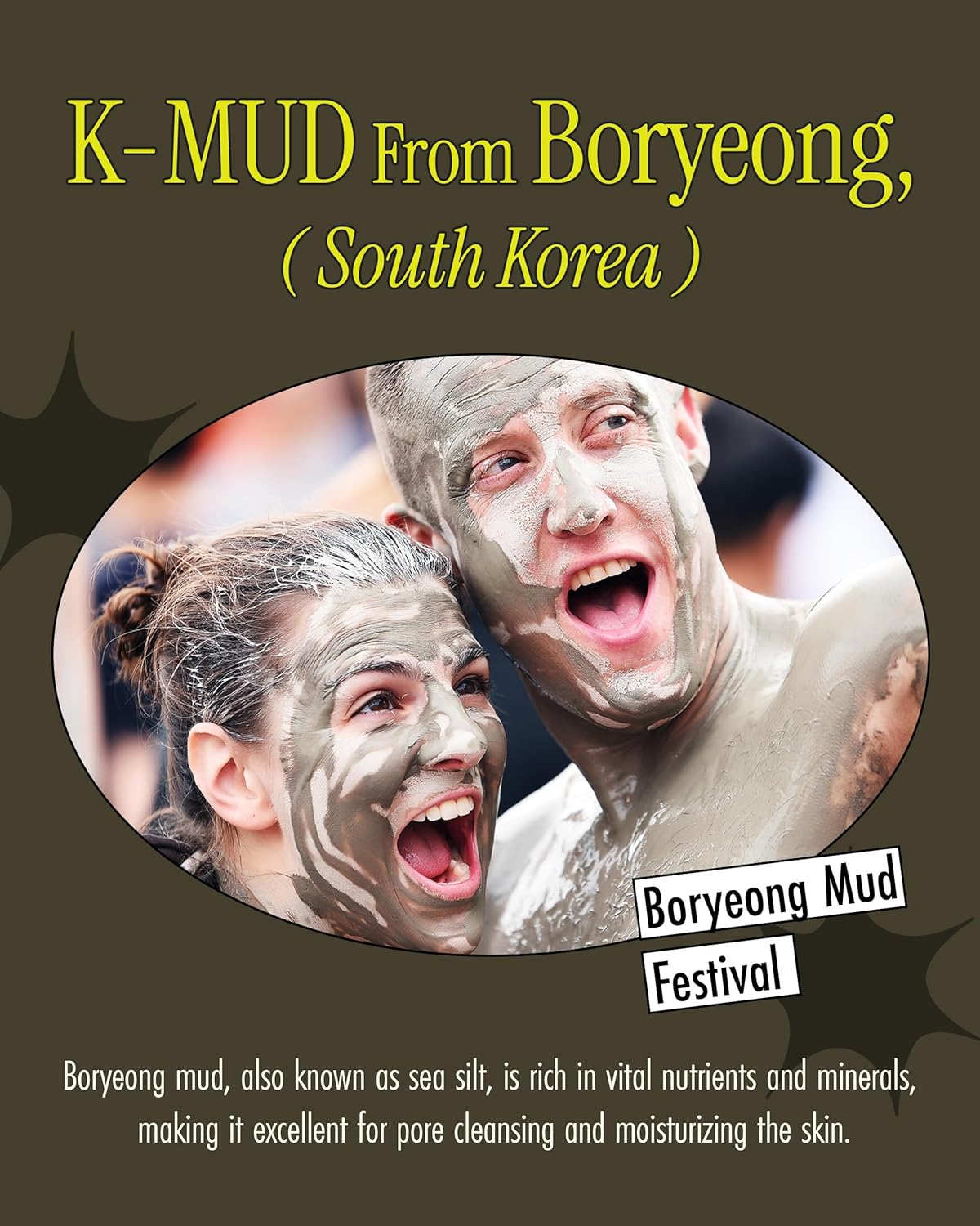 ❄️Winter Discount Frenzy Promotion-49% OFF-🌸Mud Mask - Deep Cleansing & Hydrating with Boryeong Mud