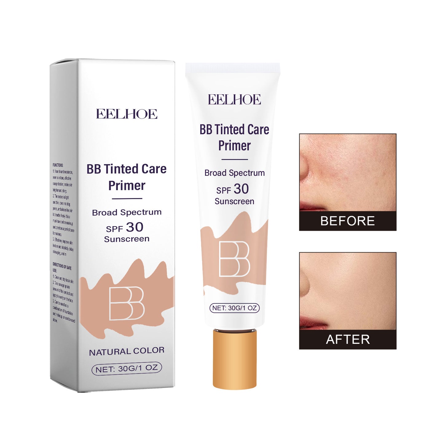 BB moisturizer SPF 30 – brightens, hydrates & smooths your skin