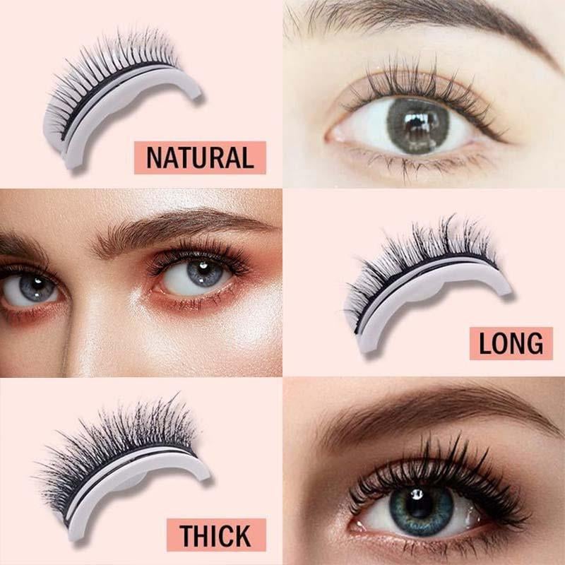 💃Reusable Self-Adhesive Eyelashes👁️(Buy 1 Get 1 Free)🔥(Free shipping for two full pieces)