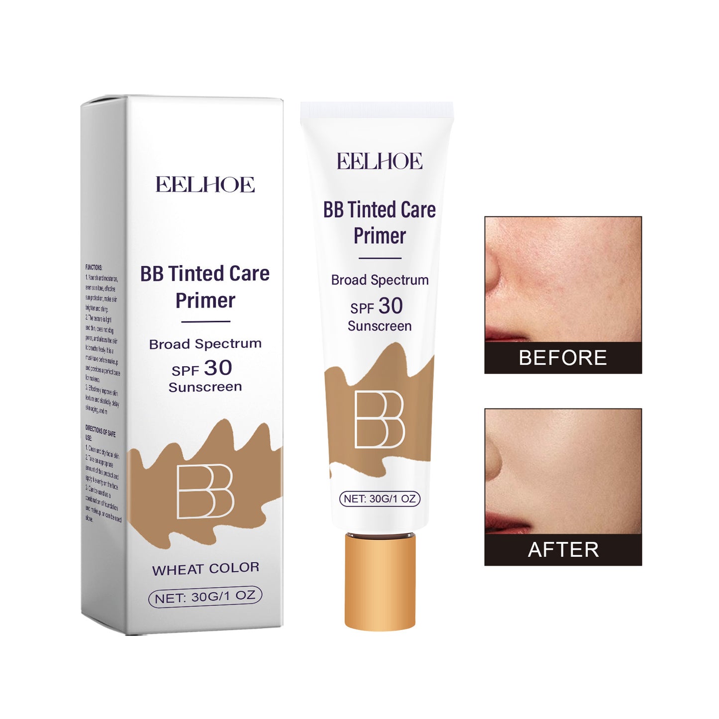 BB moisturizer SPF 30 – brightens, hydrates & smooths your skin