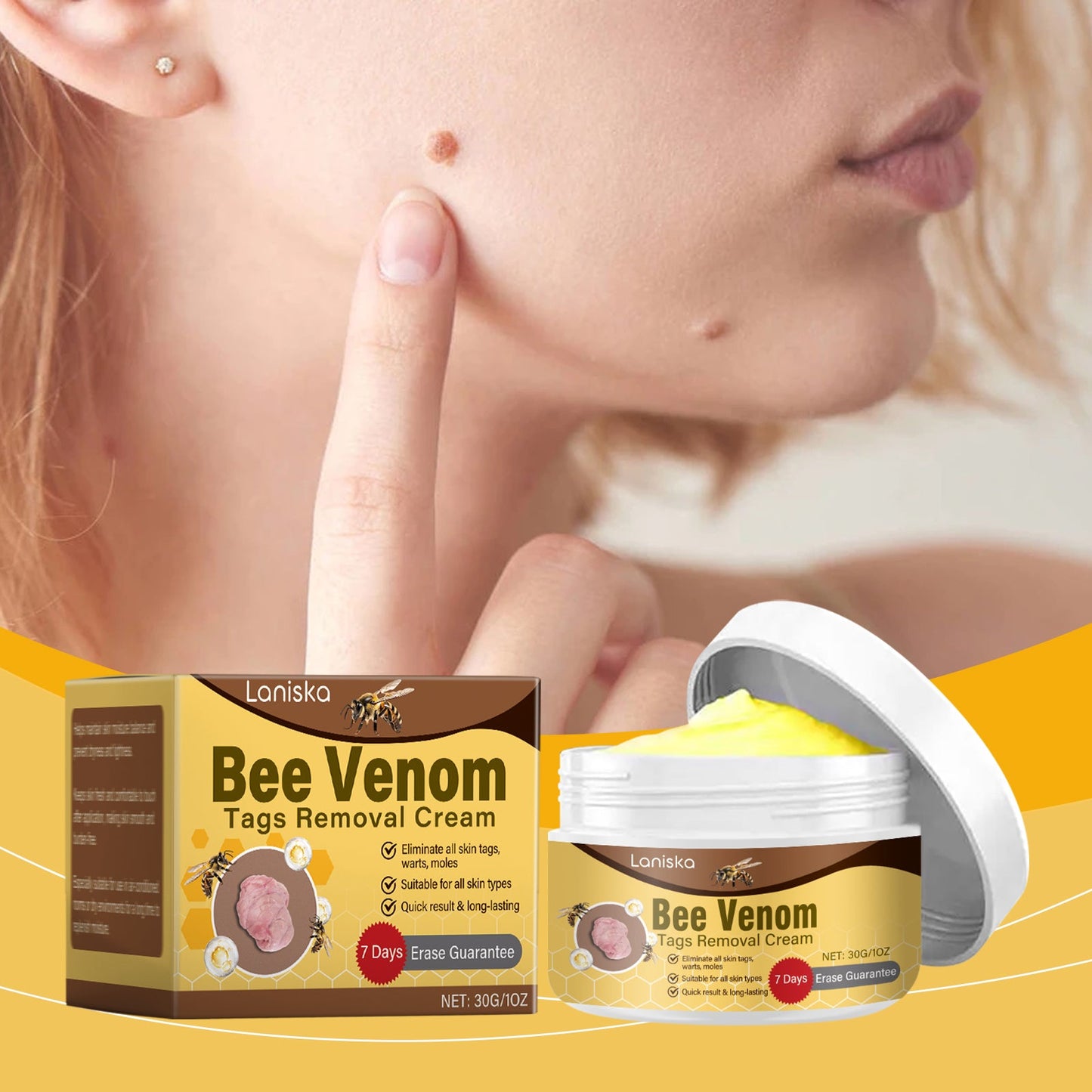 Laniska™ Bee Venom Comprehensive Cream – Dermatologist Recommended for Skin Care