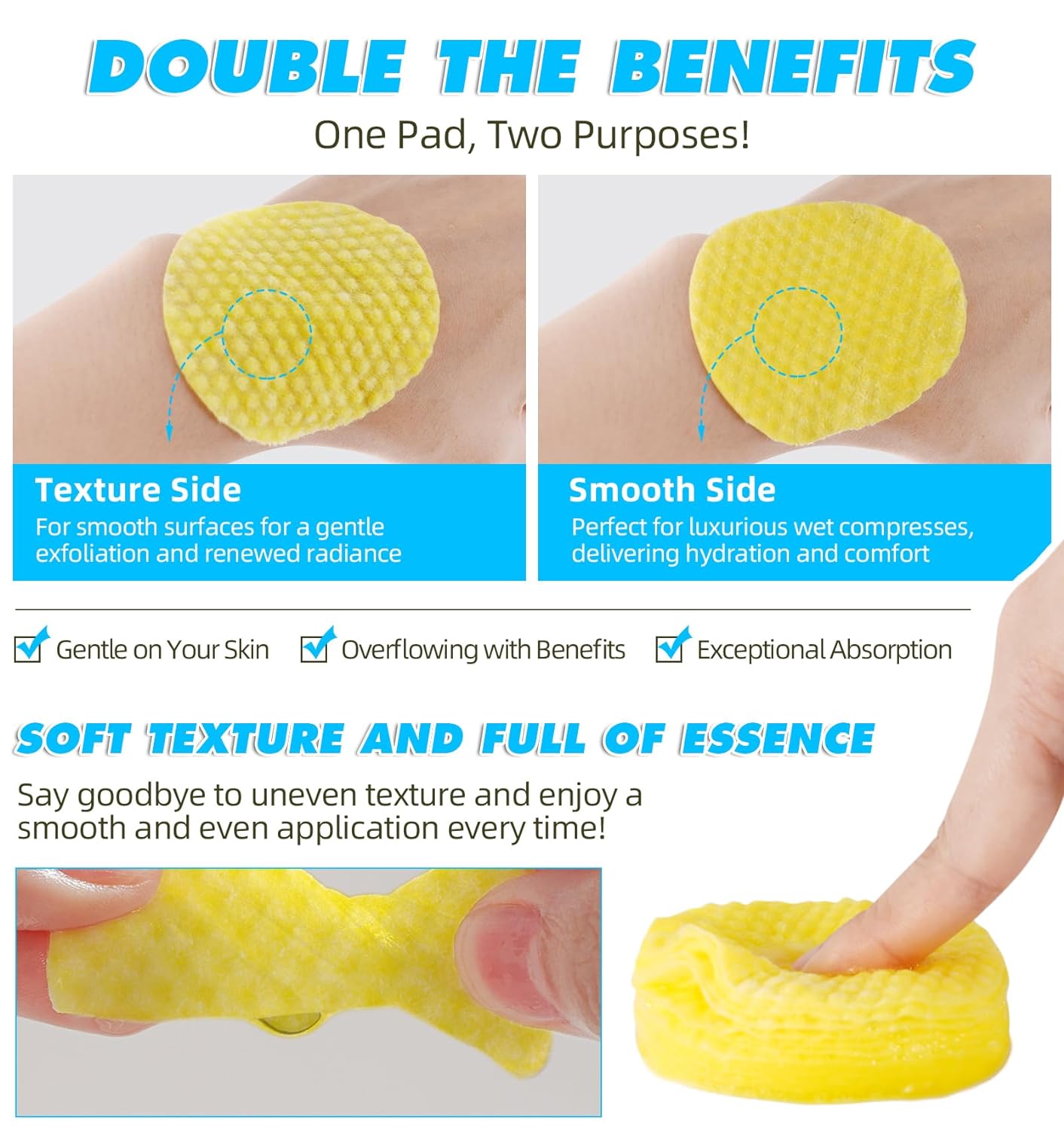 🎁Exfoliating Turmeric Kojic acid pads - Reveal Your Radiant Skin