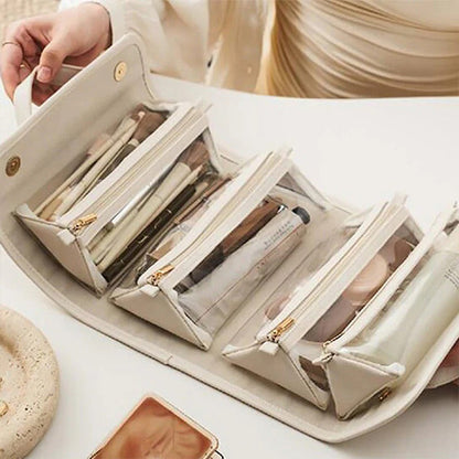 TODAY 49% OFF Leather Waterproof Cosmetic Bag