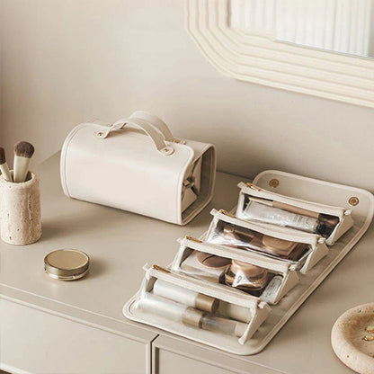 TODAY 49% OFF Leather Waterproof Cosmetic Bag