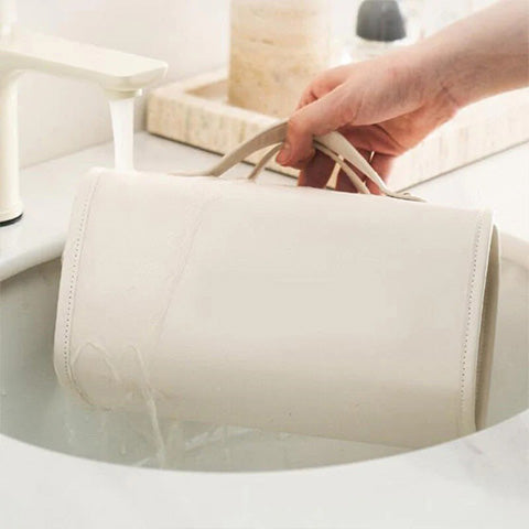 TODAY 49% OFF Leather Waterproof Cosmetic Bag