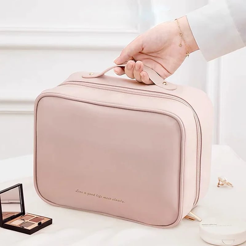 😍Perfect Organization! Multi-Compartment Toiletry Cosmetics Bag ✨