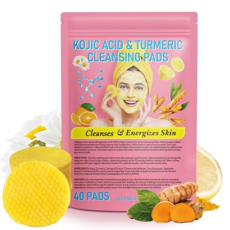 🎁Exfoliating Turmeric Kojic acid pads - Reveal Your Radiant Skin