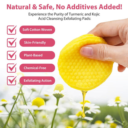 🎁Exfoliating Turmeric Kojic acid pads - Reveal Your Radiant Skin