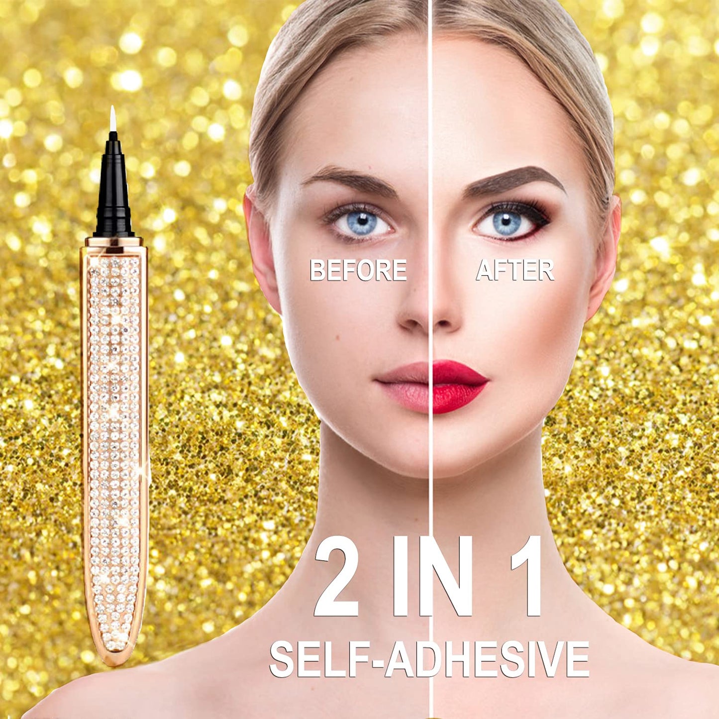 🔥2023 New Self-adhesive Eyeliner Eyelash Glue Pencil