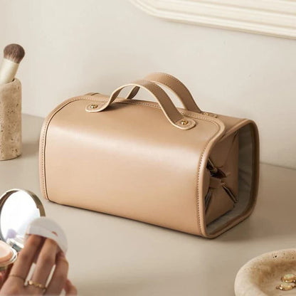 TODAY 49% OFF Leather Waterproof Cosmetic Bag