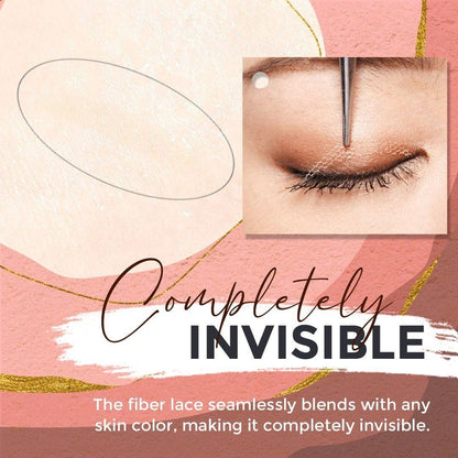 Invisible self-adhesive double eyelid tape without glue.